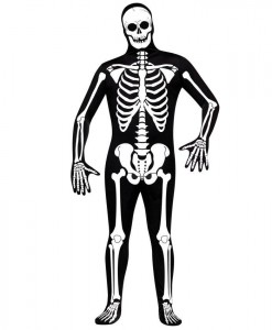 Skeleton Zentai Adult Costume