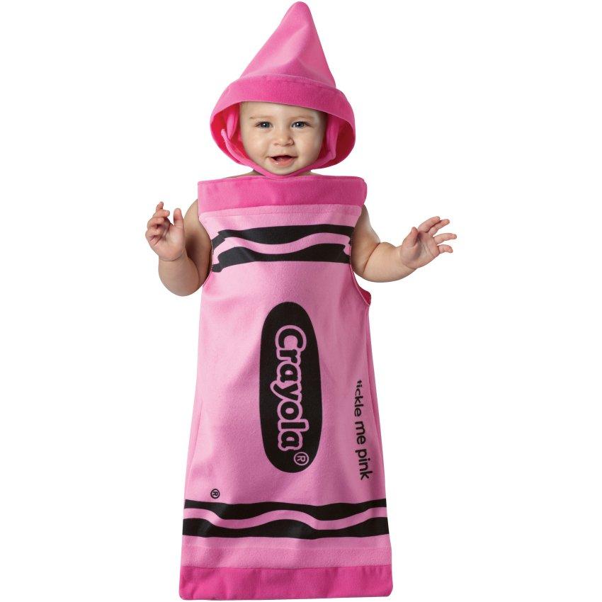 Crayola Tickle Me Pink Crayon Bunting Infant Costume - Halloween ...