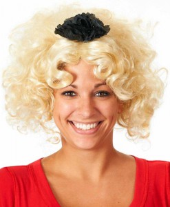 Blonde Curly Wig