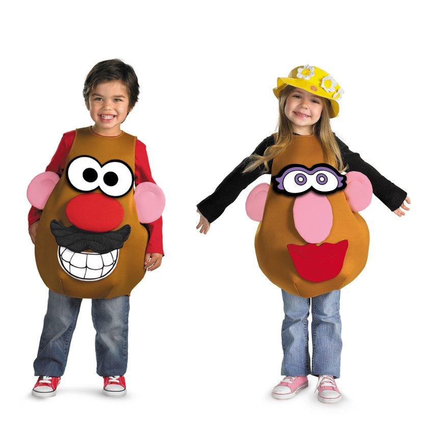 Mr. or Mrs. Potato Head Deluxe Toddler / Child Costume with Free Shipping i...