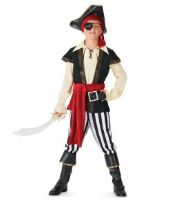 Pirate Scoundrel Elite Collection Child Costume
