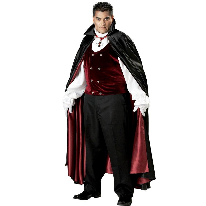 Gothic Vampire Elite Collection Adult Plus Costume - Halloween Costume ...