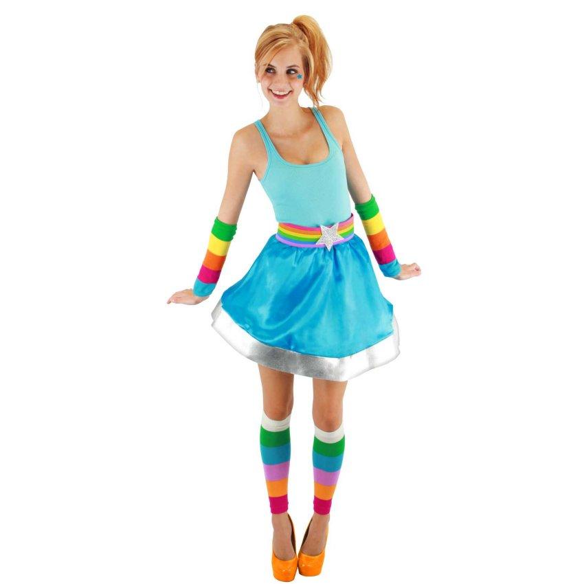 Rainbow Brite Adult Arm And Leg Warmers - Halloween Costume Ideas 2022.