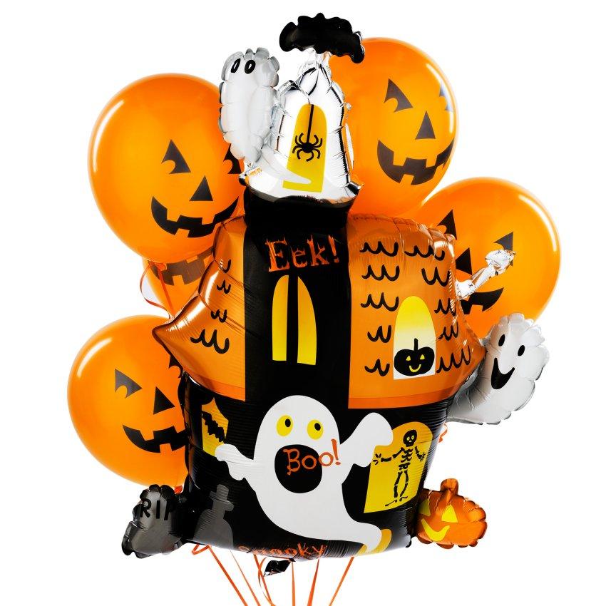 Halloween Haunted House Balloon Bouquet - Halloween Costume Ideas 2023
