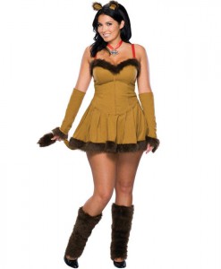 Cowardly Lion Adult Plus Costume