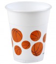Basketball 14 oz. Plastic Cups (8 count)