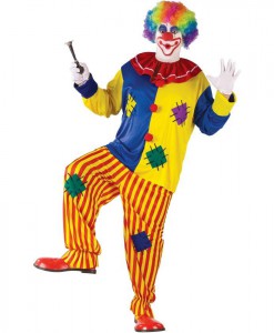 Big Top Clown Adult Plus Costume