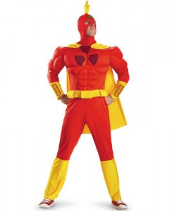 The Simpsons Radioactive Man Classic Muscle Adult Costume